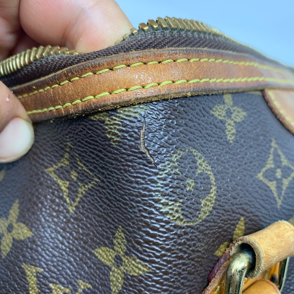 authentic Louis Vuitton Palermo PM Monogram Satchel - Picture 14 of 16